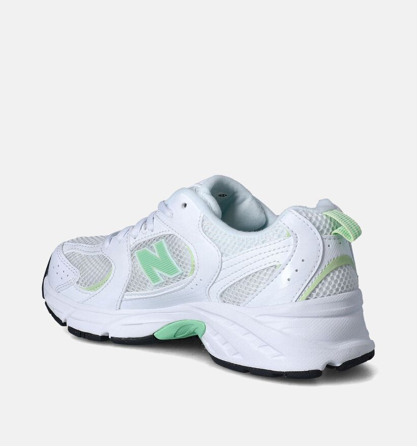 New Balance GR 530 Baskets en Argent pour filles, garçons (350580) - pour semelles orthopédiques