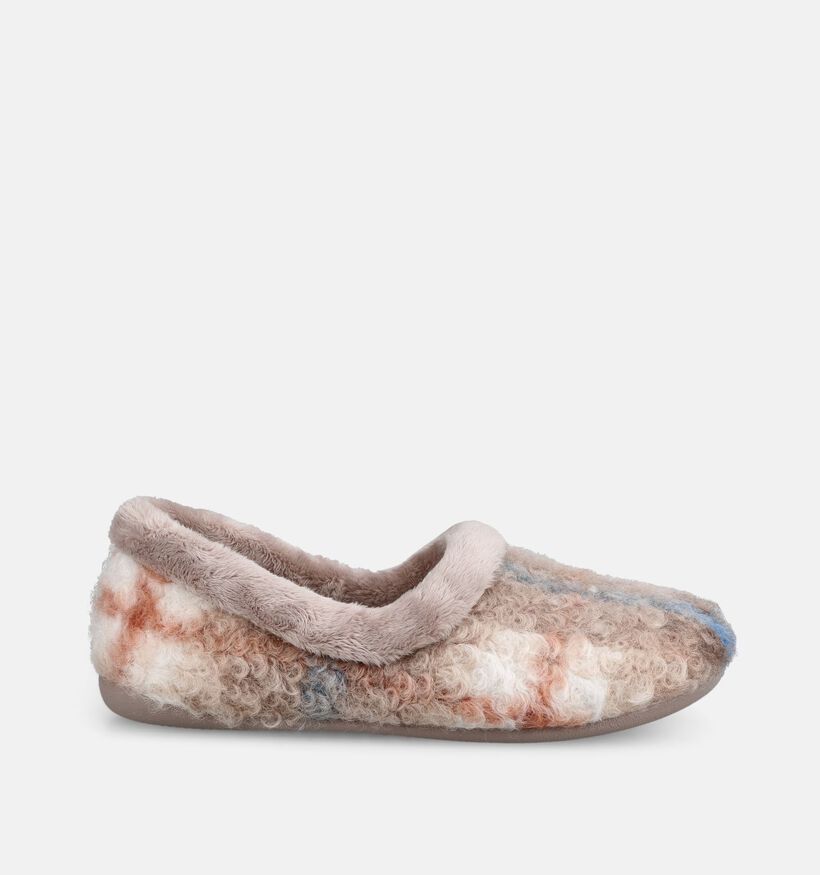 Hush Puppies Dixie Donkerbeige Gesloten Pantoffels voor dames (377679)