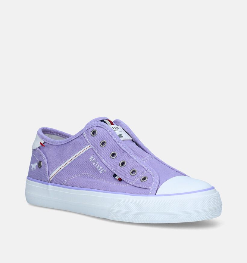 Mustang Slip-ons en Violet clair (Lilas) pour femmes (336428)