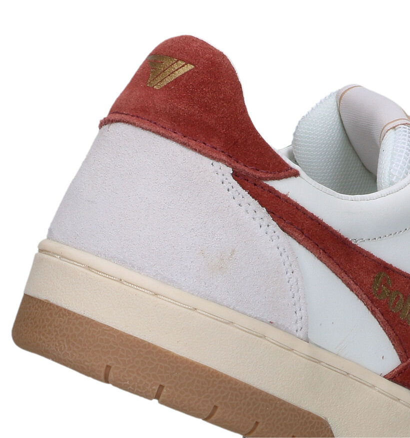 Gola Hawk CLB336 Baskets en Blanc pour hommes (352804) - pour semelles orthopédiques