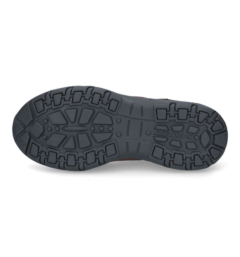 Skechers Relaxed Fit Pantoufles en Marron pour hommes (328388) - pour semelles orthopédiques