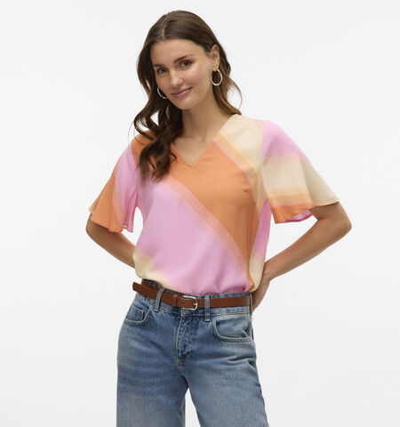 Blouse oranje