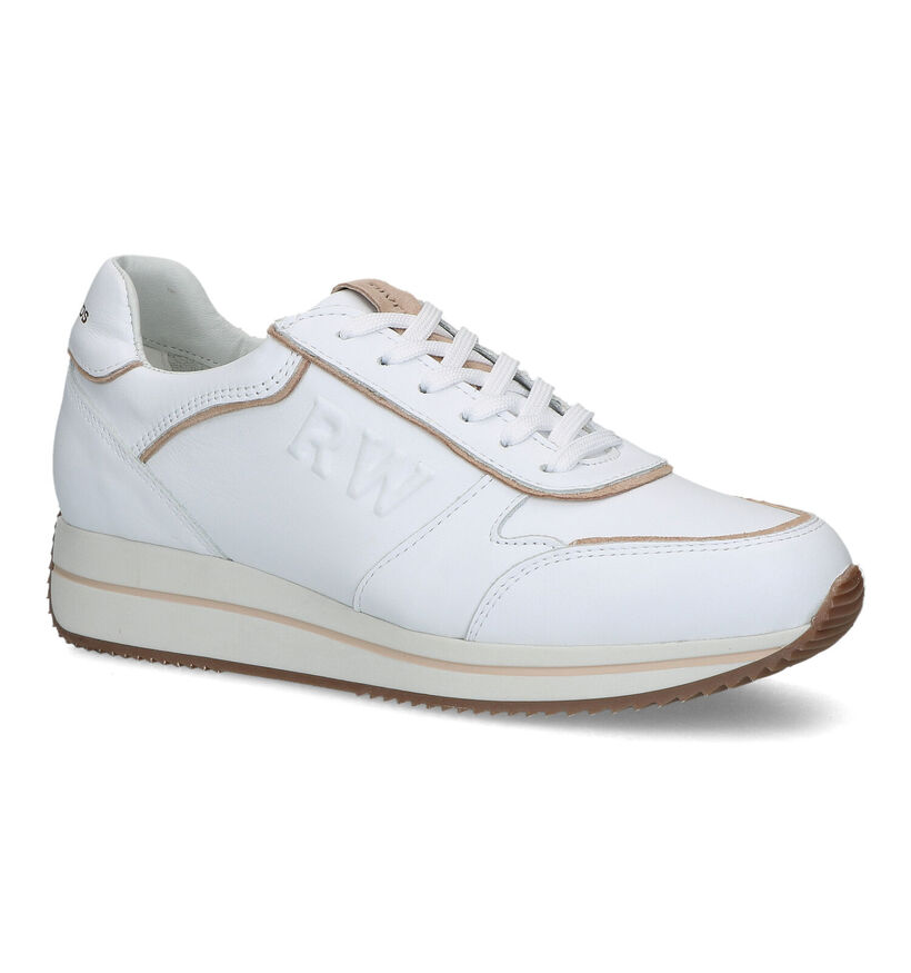 River Woods Lotus Witte Sneakers voor dames (322693) - geschikt voor steunzolen