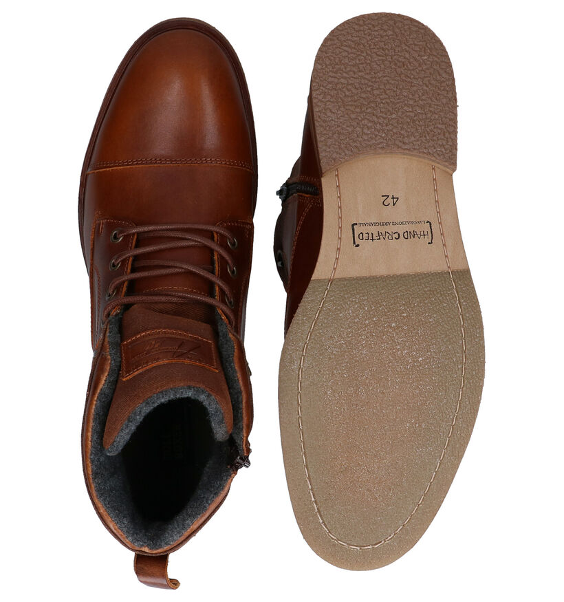 Bullboxer Cognac Bottines in leer (279119)