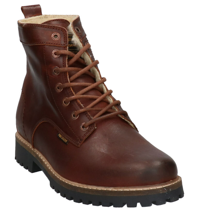 PME Solar Cognac Boots in leer (254771)