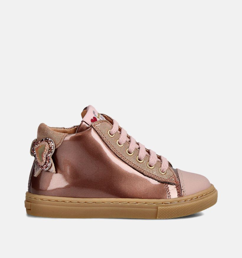 FR by Romagnoli Chaussures hautes en Rose pour filles (364833) - pour semelles orthopédiques
