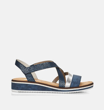 Rieker Sandalen Blauw