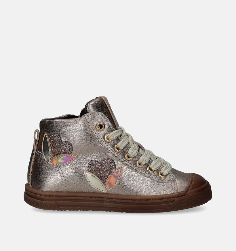 Little David Paloma Chaussures pour bébé en Or pour filles (349376) - pour semelles orthopédiques