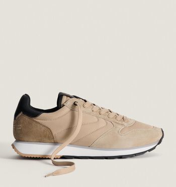 Veterschoenen beige