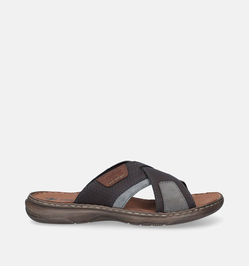 Rieker Bruine Slippers voor heren (354821)