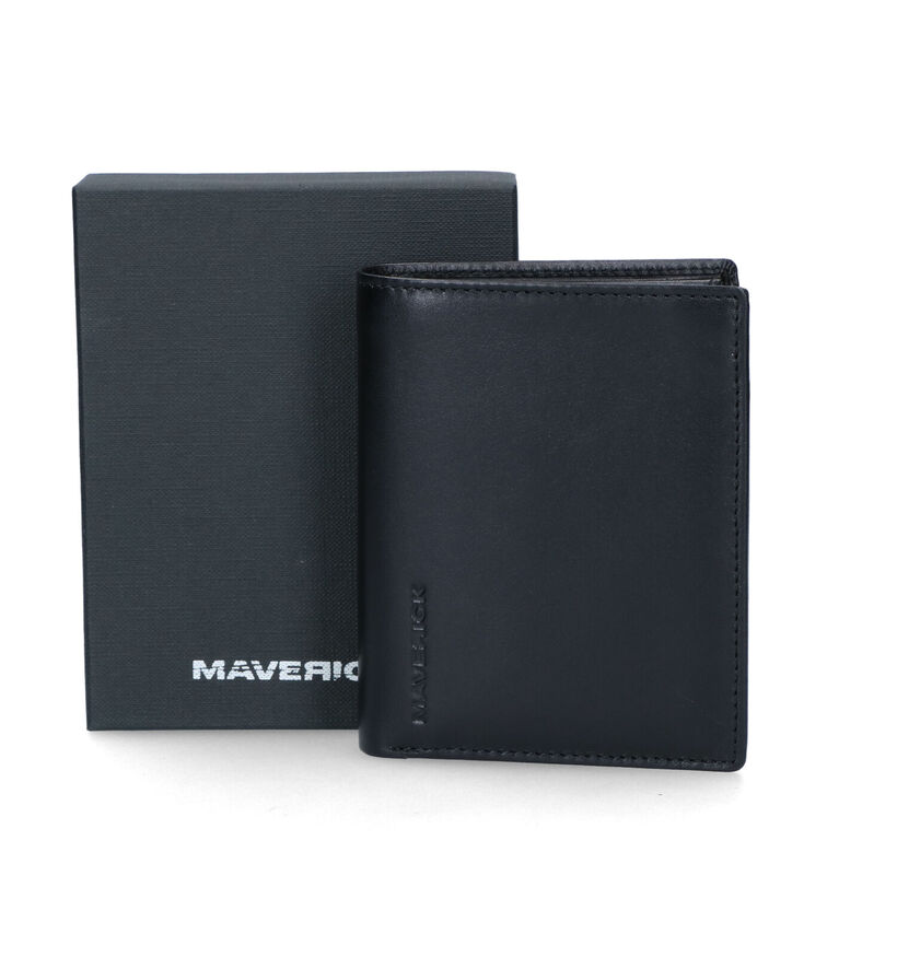 Maverick Portefeuille en Noir pour hommes (325681)