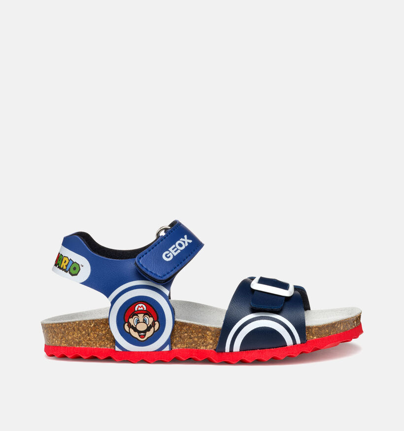 Geox Ghita Super Mario Sandales en Bleu pour garçons (356389)