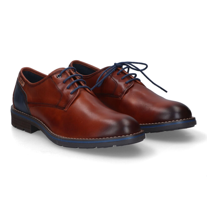 Pikolinos York Chaussures habilées en Cognac en cuir (316616)