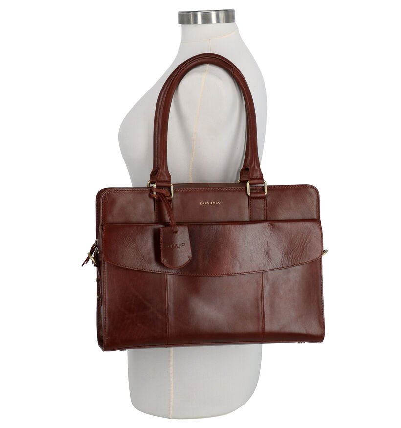 Burkely Edgy Eden Sac Professionnel en Marron en cuir (260935)