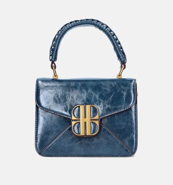 Laurent David Handtassen Zwart/Blauw