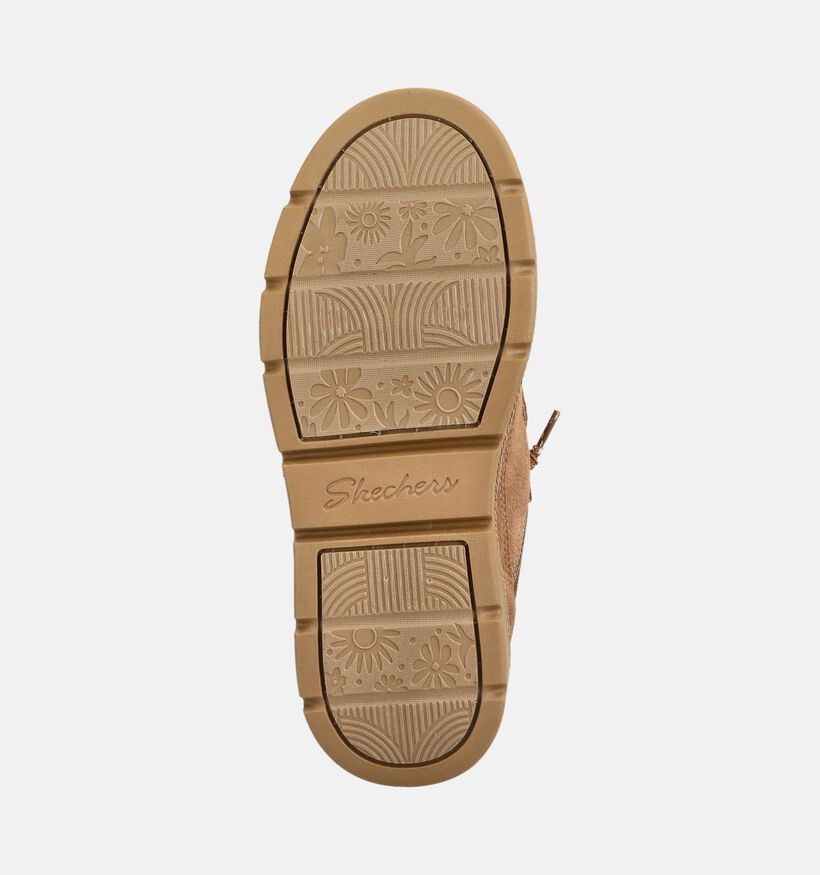 Skechers Keepsakes Cozy Street Hiker Baskets en Cognac pour femmes (376925)