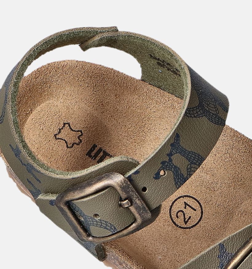 Little David Giganto 1 Sandales pour bébé en Vert pour filles, garçons (356059)