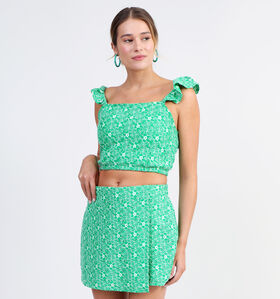 Vero Moda Soney Crop top en Vert pour femmes (327239)