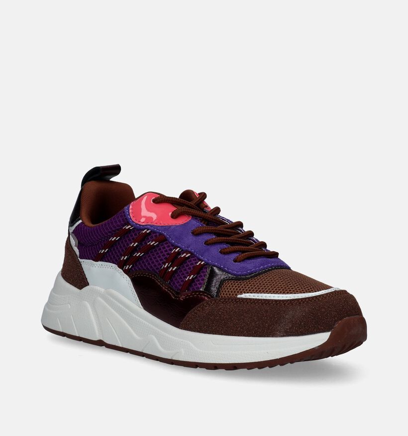 Posh by Poelman Bruine Sneakers voor dames (345005)