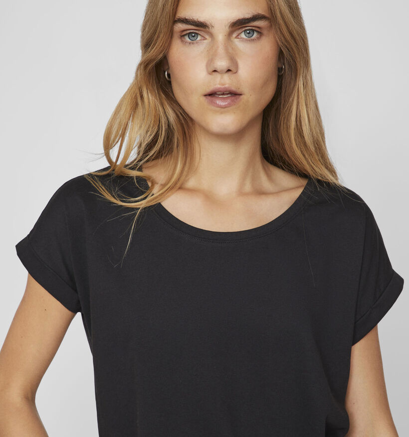 Vila Vidreamers Zwarte T-shirt voor dames (361338)