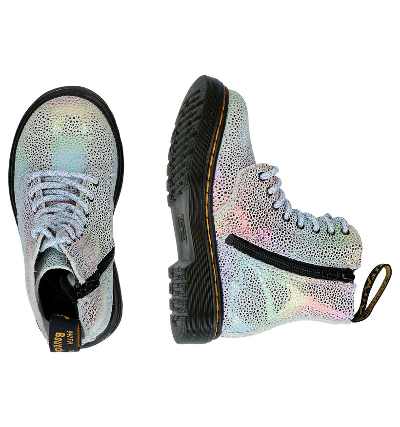 Dr Martens 1460 Pascal T Bottines en Argent pour filles (294433)