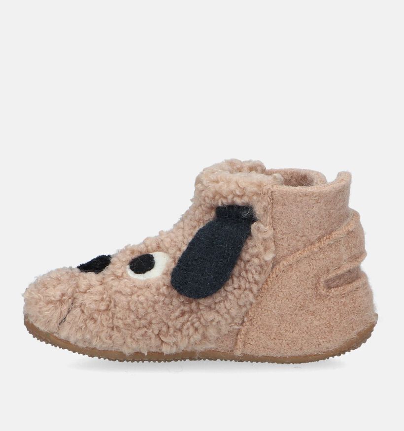 Living Kitzbühel Pantoufles pour bébé en Beige pour filles, garçons (331465)