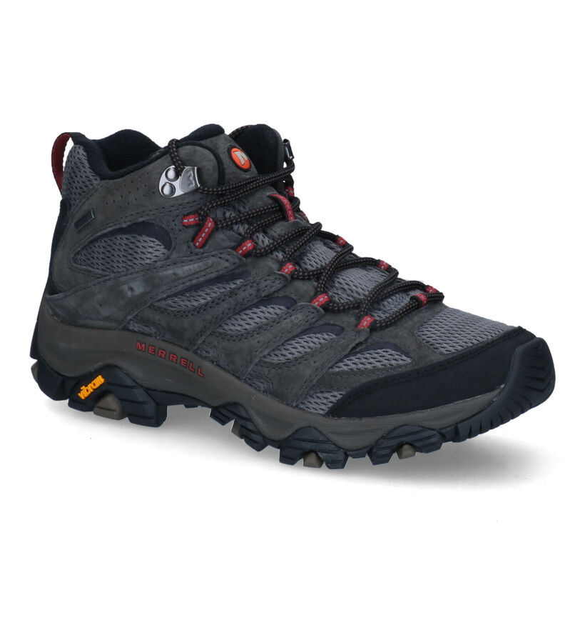 Merrell Moab 3 Mid GTX Chaussures de randonnée Brun pour hommes (310185) - pour semelles orthopédiques
