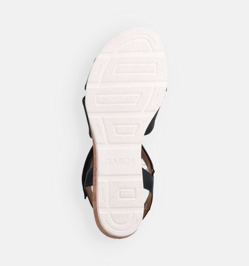 Gabor Sandales en Noir pour femmes (371177)