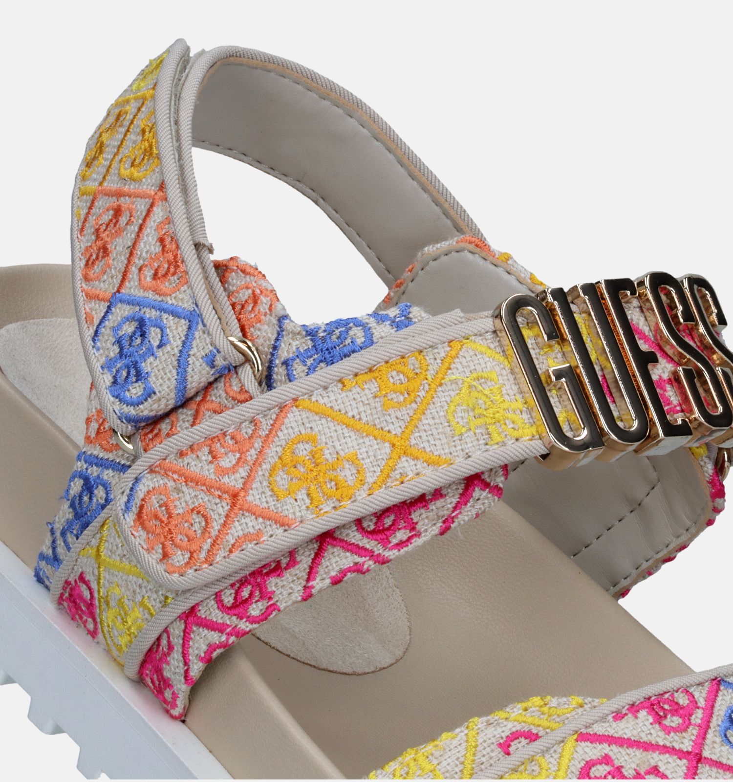 Guess sandalen hotsell met hak