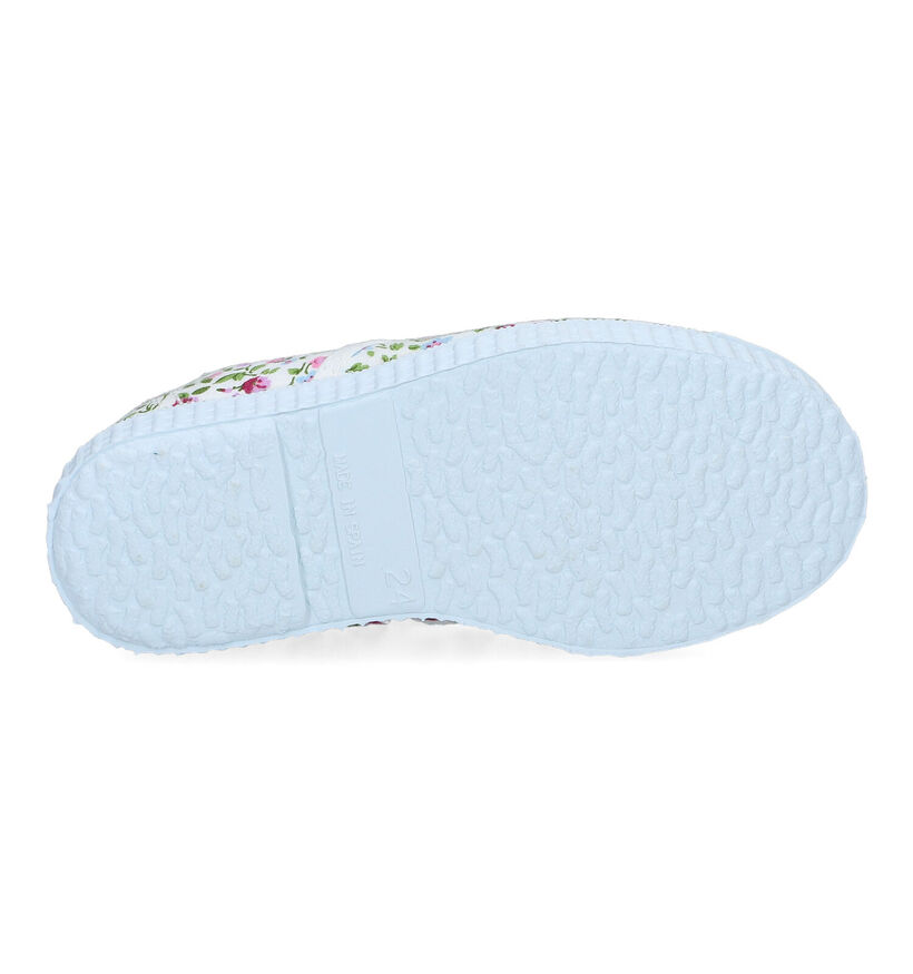 Cienta Slip-ons en Blanc pour filles (307970) - pour semelles orthopédiques