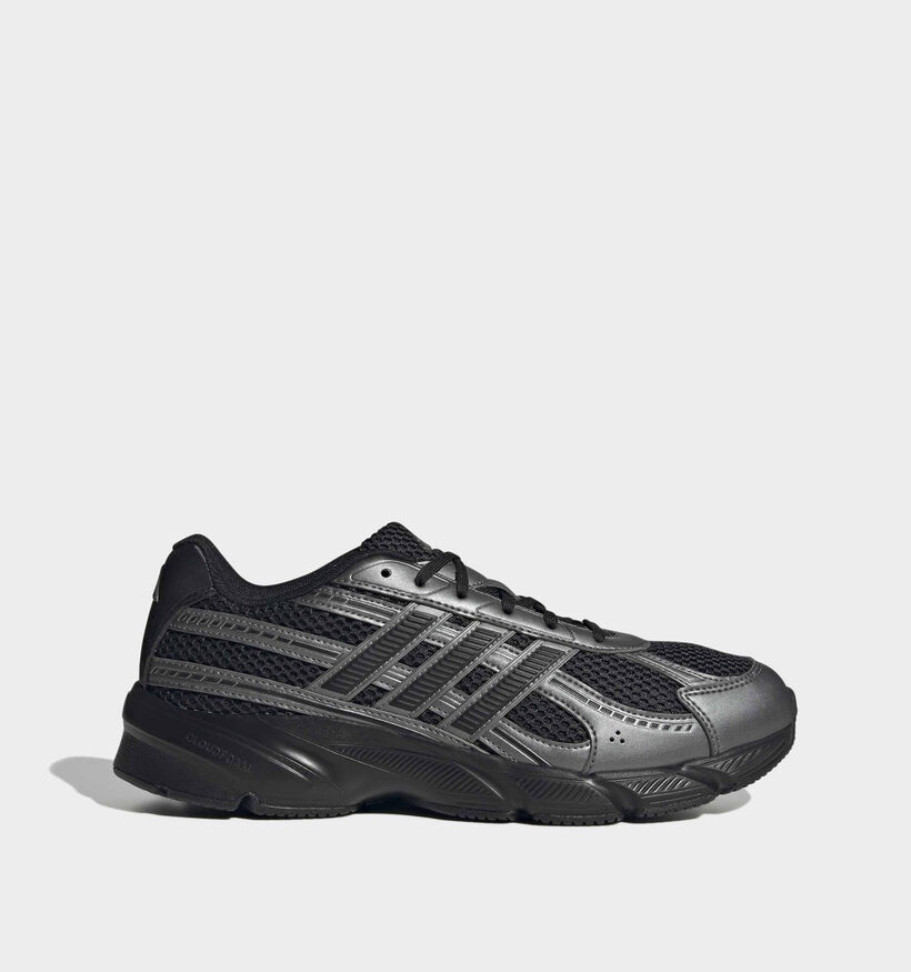 adidas Technochaos Baskets basses en Noir pour hommes (366874) - pour semelles orthop&eacute;diques