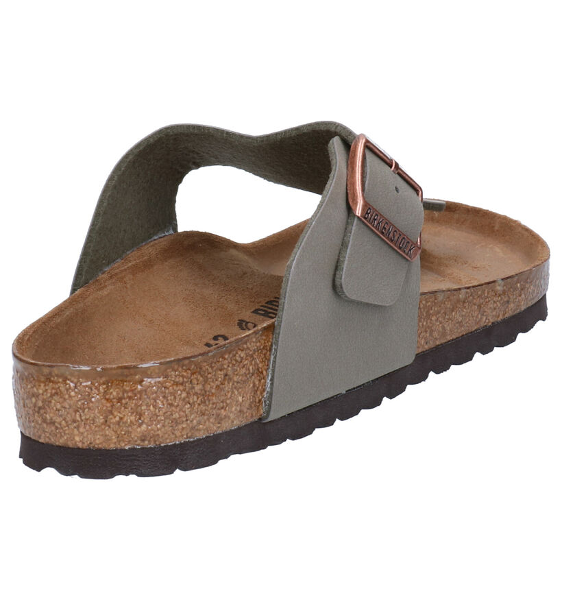 Birkenstock Ramses Zwarte Teenslippers voor heren (322799)