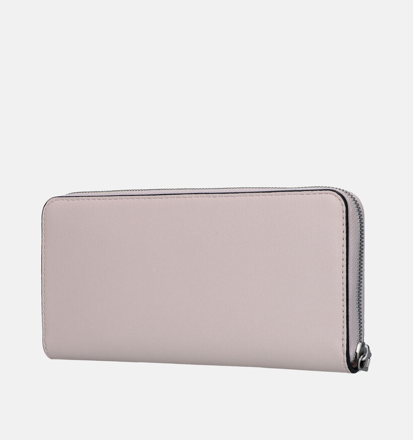 Calvin Klein Sculpted Mono Ecru Ritsportemonnee voor dames (327718)