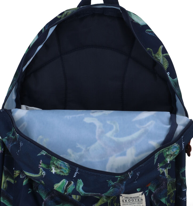 Skooter Blauwe Rugzak met dino's voor jongens (342522)