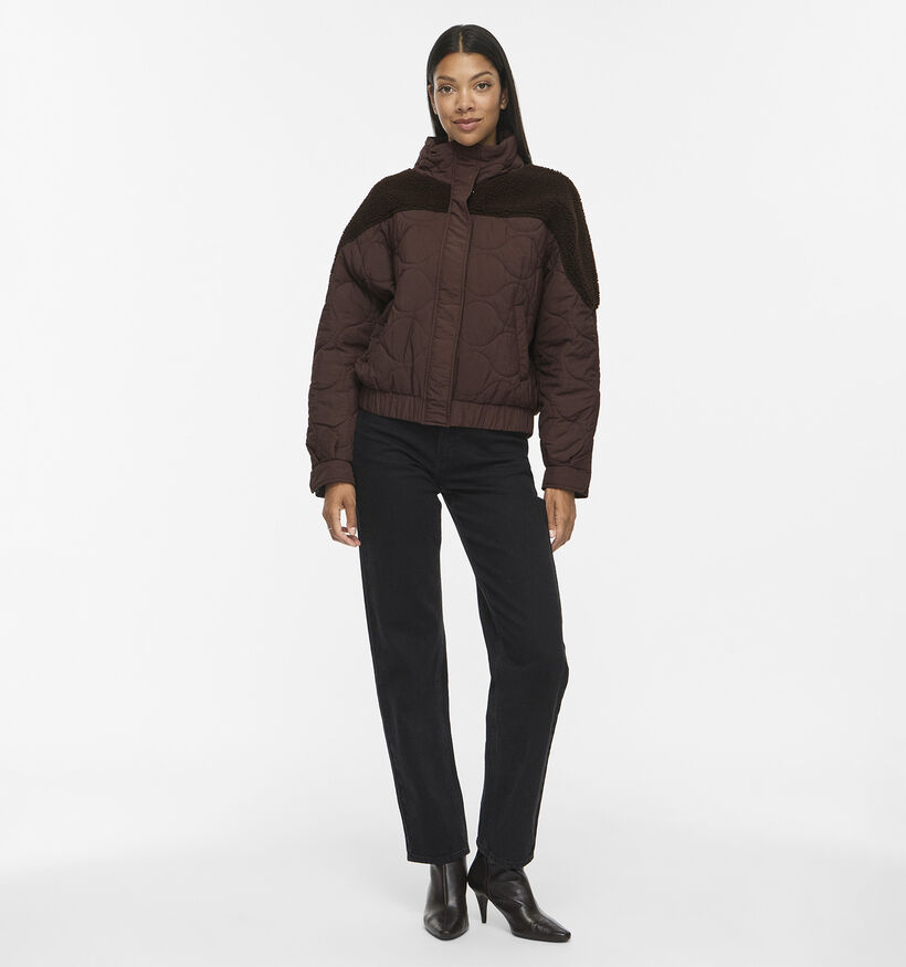 Vila Tone Donkerbruine Korte Jas voor dames (378481)