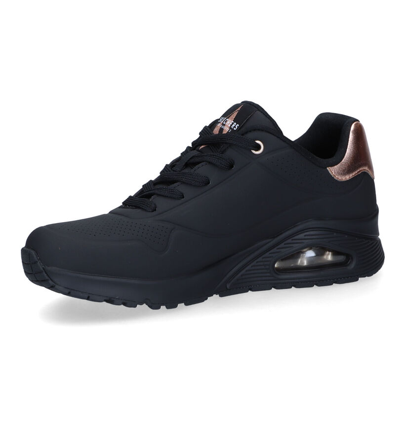 Skechers Uno Baskets en Noir pour femmes (345294)