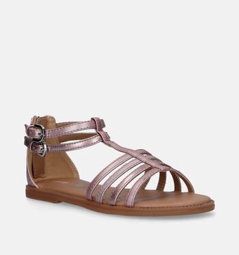 Geox Respira Sandalen Zwart/Wit/Goud/Cognac/Paars/Roze