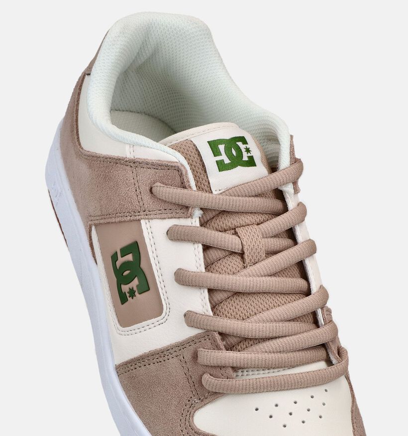 DC Shoes Manteca 4 Baskets en Beige/Taupe pour hommes (373344) - pour semelles orthop&eacute;diques