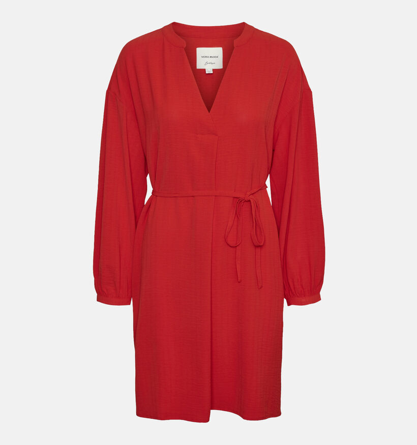 Vero Moda Valerie Rode Korte Jurk voor dames (352143)
