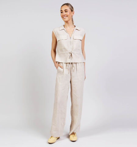 Vero Moda Pantalons Beige