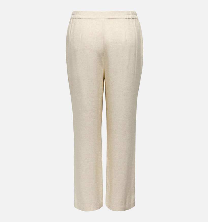 ONLY Carmakoma Agnes Pantalon large en Beige pour femmes (342925)