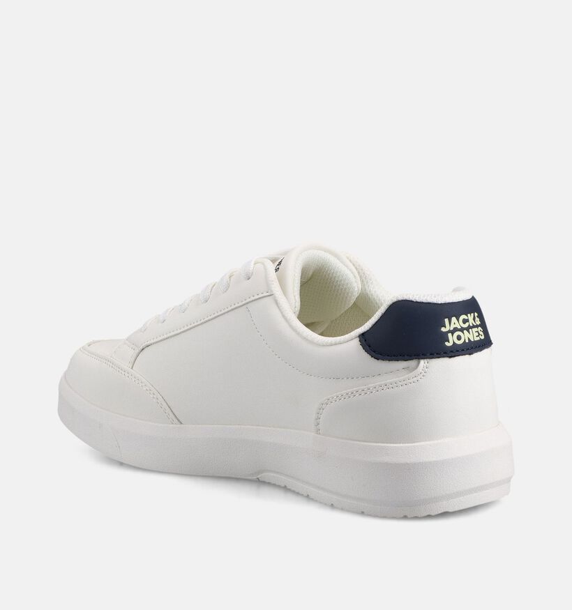 Jack & Jones Johnson Chaussures &agrave; lacets en Blanc pour hommes (366450) - pour semelles orthop&eacute;diques