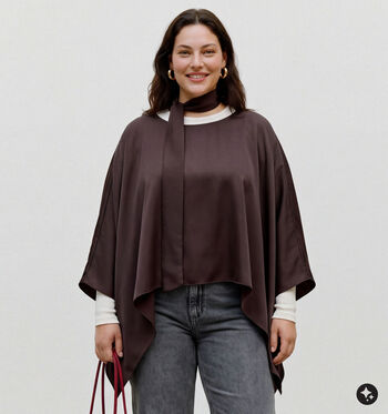 Vero Moda Curve Blouses Marron