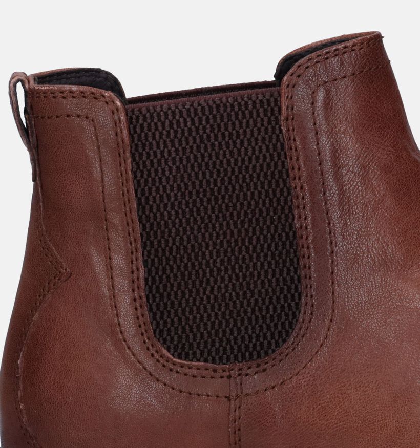 Geox Aurelio Chelsea Boots en Brun pour hommes (329739)