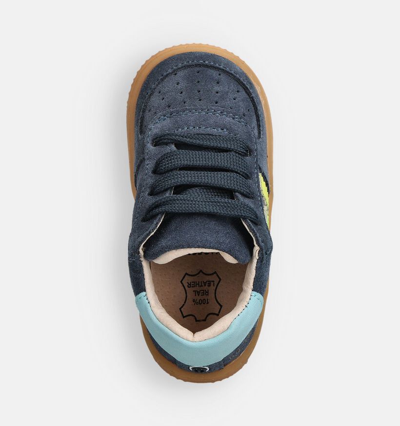 Shoesme Donkerblauwe Babyschoenen voor jongens, meisjes (363286) - geschikt voor steunzolen