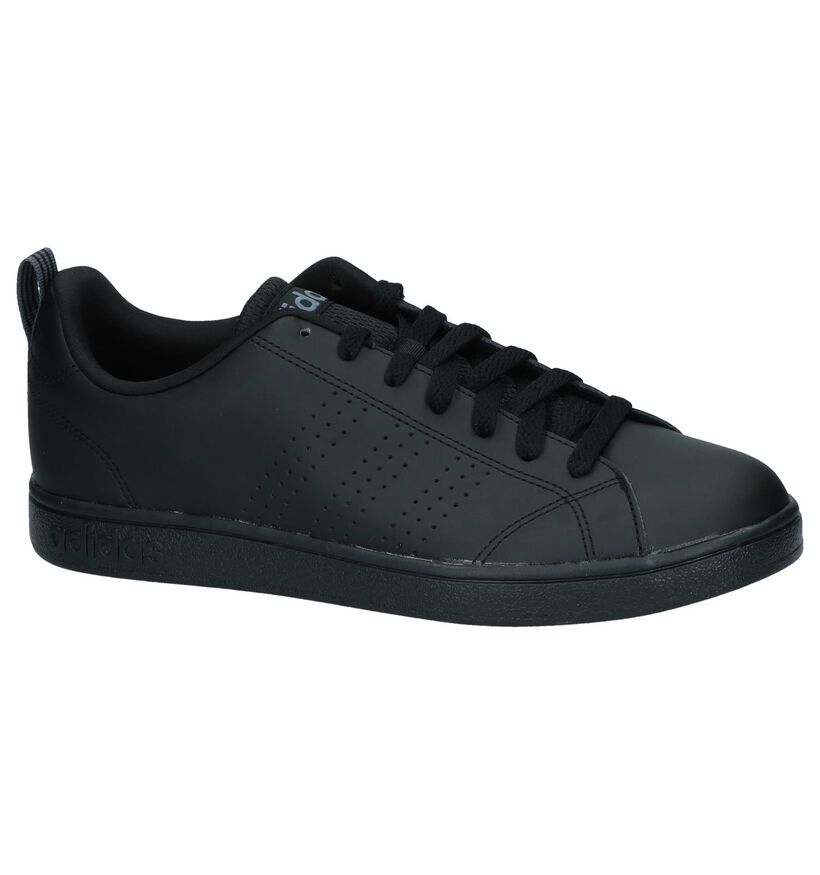 Zwarte Sneakers adidas Advantage Clean in kunstleer (237096)