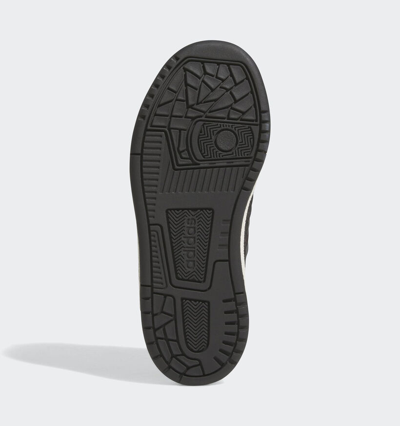 adidas RAPID COURT CF Zwart/Rode Sneakers voor meisjes, jongens (359672) - geschikt voor steunzolen
