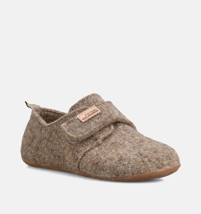 Living Kitzbühel Pantoufles fermées en Beige pour filles, garçons (365721)