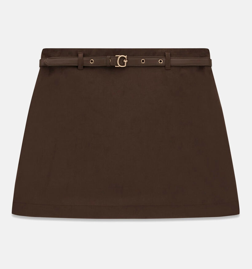 Guess Donkerbruine Mini-Rok voor dames (375879)