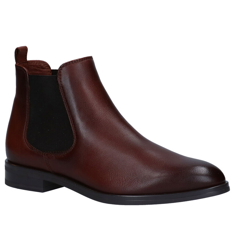 Hampton Bays Cognac Chelsea Boots in leer (277834)